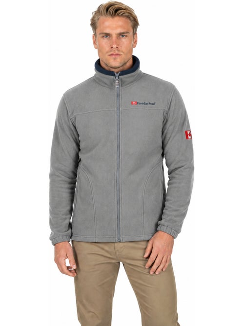 Casaco polar grosso com fecho ultona – canadian peak - Kiabi Casaco polar grosso com fecho ultona – canadian peak - Kiabi