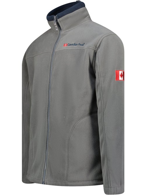 Casaco polar grosso com fecho ultona – canadian peak - Kiabi Casaco polar grosso com fecho ultona – canadian peak - Kiabi