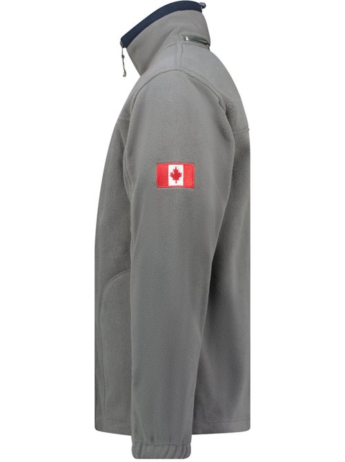 Casaco polar grosso com fecho ultona – canadian peak - Kiabi Casaco polar grosso com fecho ultona – canadian peak - Kiabi