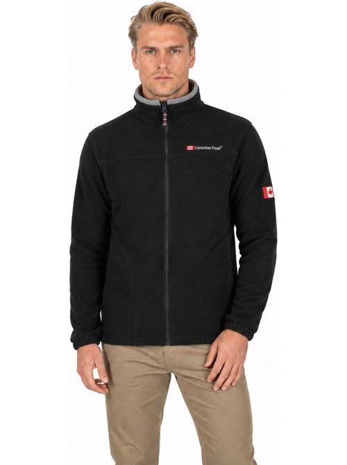 Casaco polar grosso com fecho ultona – canadian peak - Kiabi Casaco polar grosso com fecho ultona – canadian peak - Kiabi
