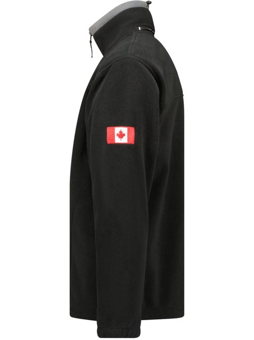Casaco polar grosso com fecho ultona – canadian peak - Kiabi Casaco polar grosso com fecho ultona – canadian peak - Kiabi
