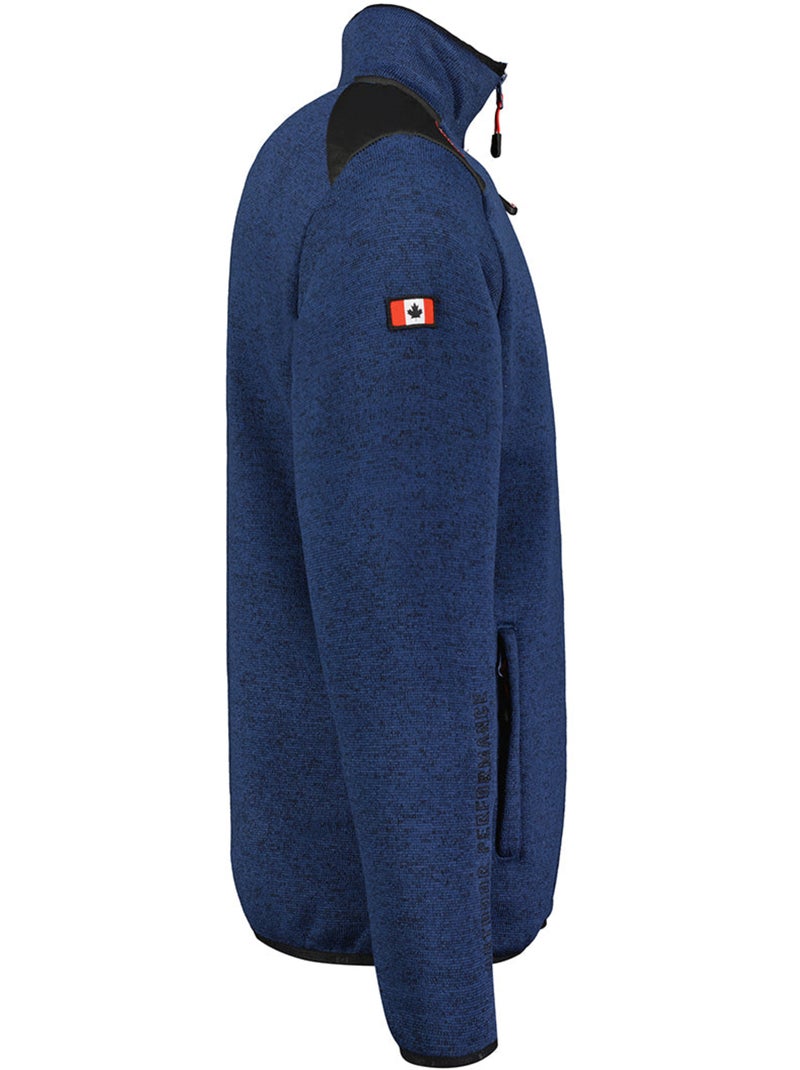 Casaco polar grosso tavideak – canadian peak Azul-marinho - Kiabi