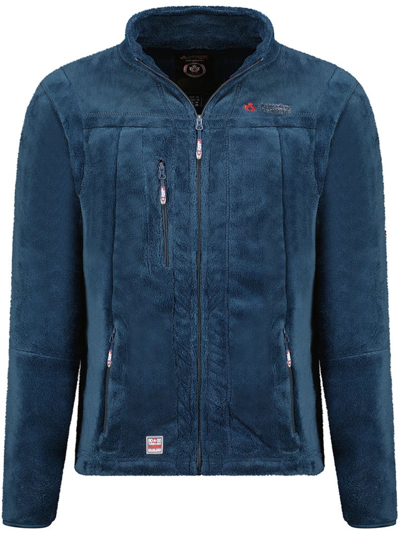 Casaco polar grosso uploadeak – canadian peak Azul-marinho - Kiabi