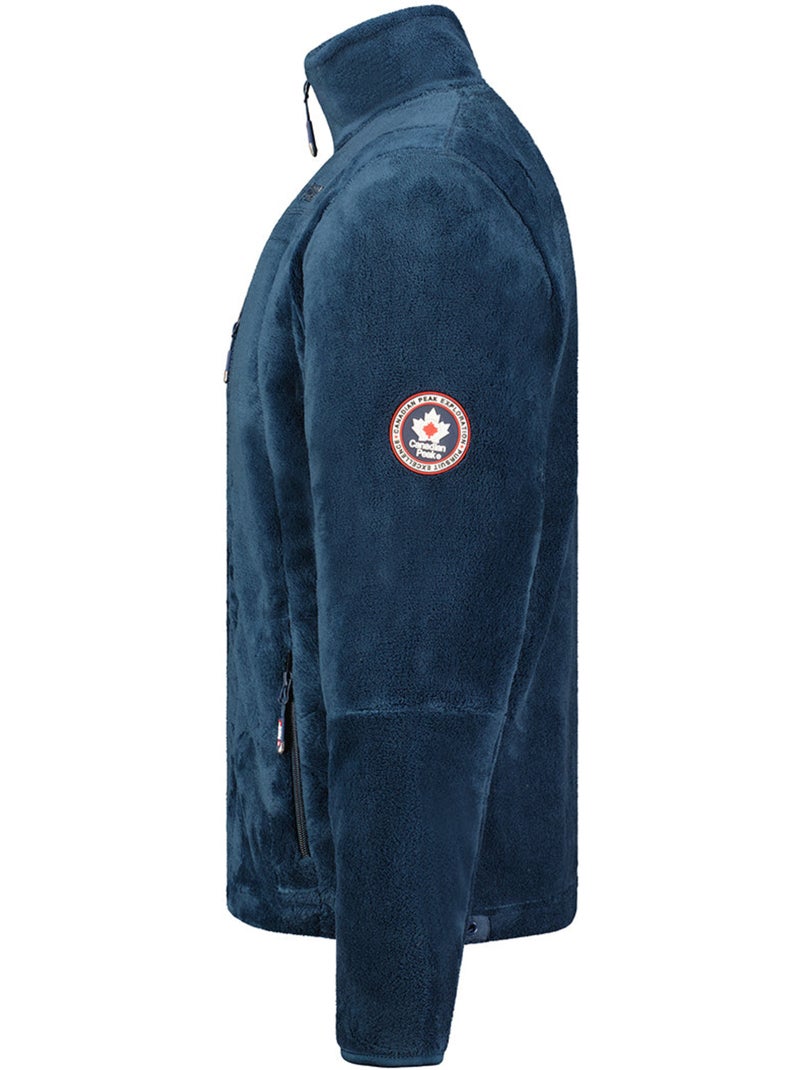 Casaco polar grosso uploadeak – canadian peak Azul-marinho - Kiabi