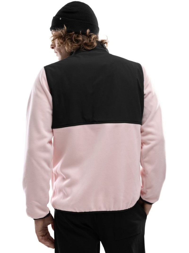 Casaco polar ripstop para homem Rosa - Kiabi