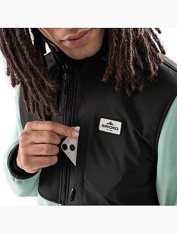Casaco polar ripstop para homem