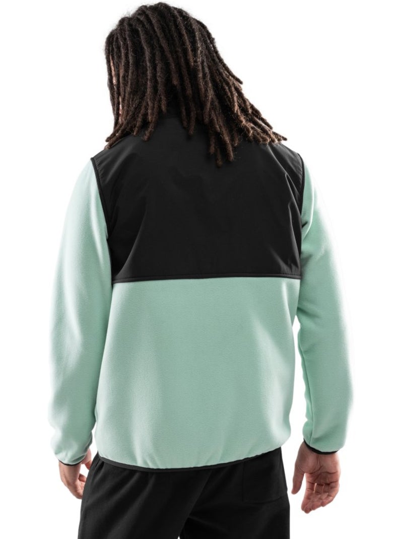 Casaco polar ripstop para homem Verde - Kiabi