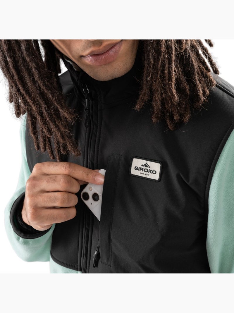 Casaco polar ripstop para homem Verde - Kiabi