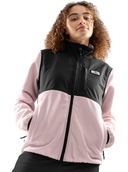 Casaco polar ripstop para mulher - Kiabi Casaco polar ripstop para mulher - Kiabi