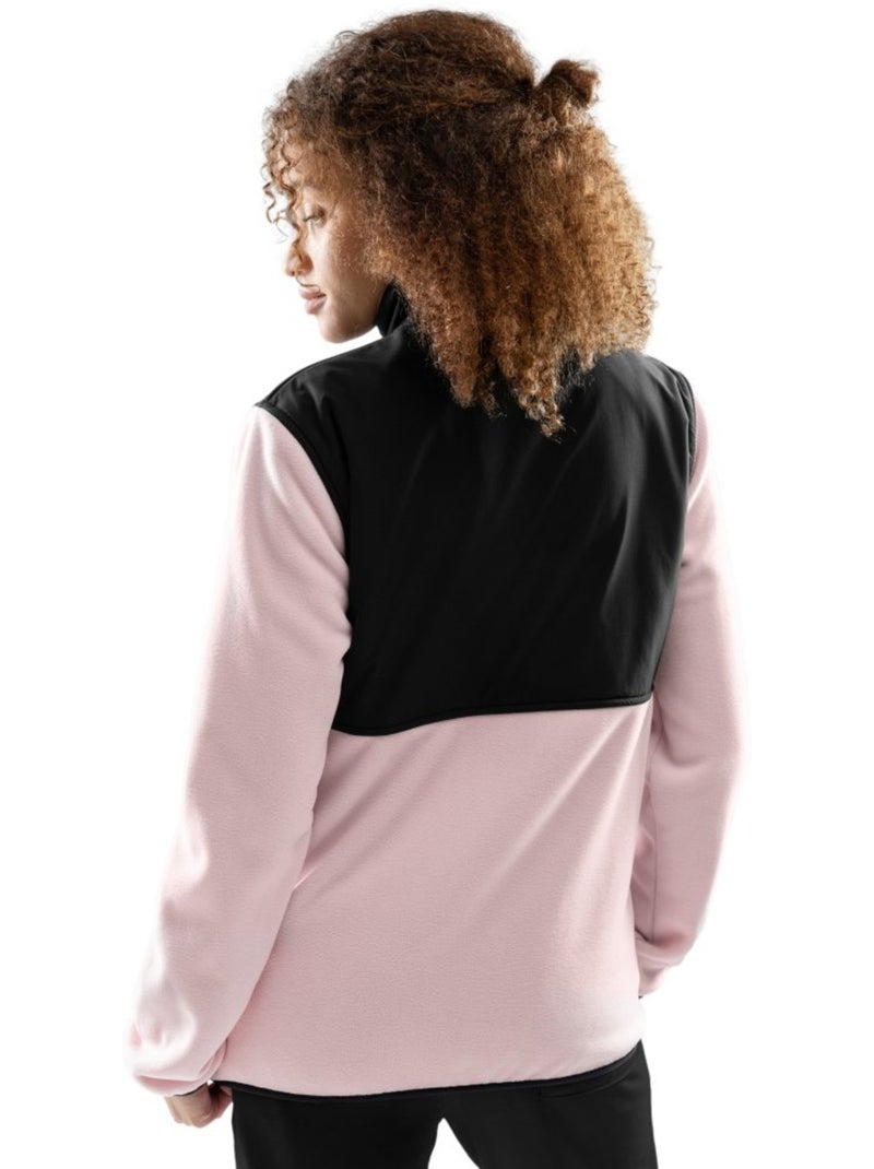 Casaco polar ripstop para mulher Rosa - Kiabi