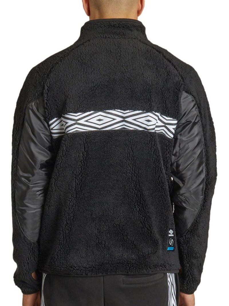Casaco Polar Sherpa Umbro Lif para Homem em Preto Preto - Kiabi