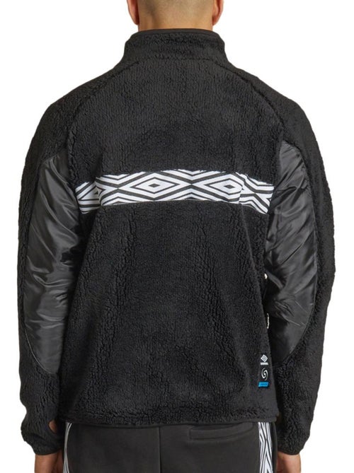 Casaco polar sherpa umbro lif para homem em preto - Kiabi Casaco polar sherpa umbro lif para homem em preto - Kiabi