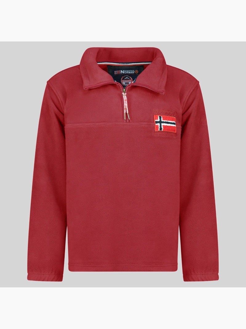 Casaco polar tequateur – geographical norway Bordô - Kiabi
