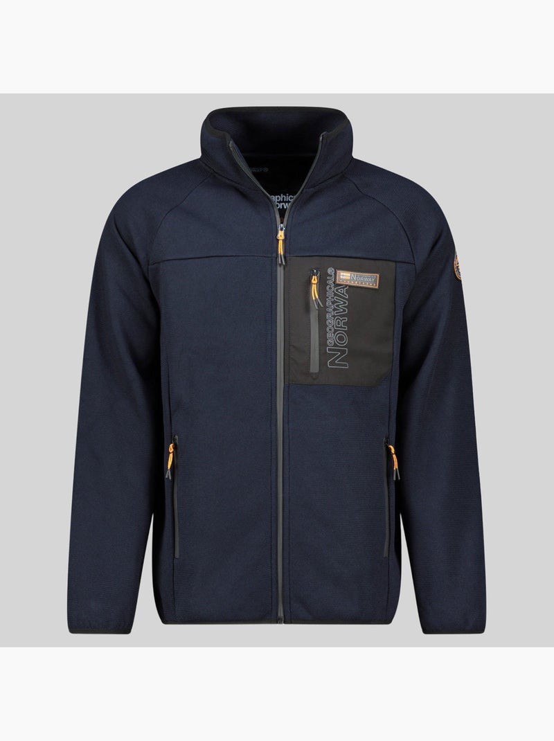 Casaco polar thizy – geographical norway Azul-marinho - Kiabi