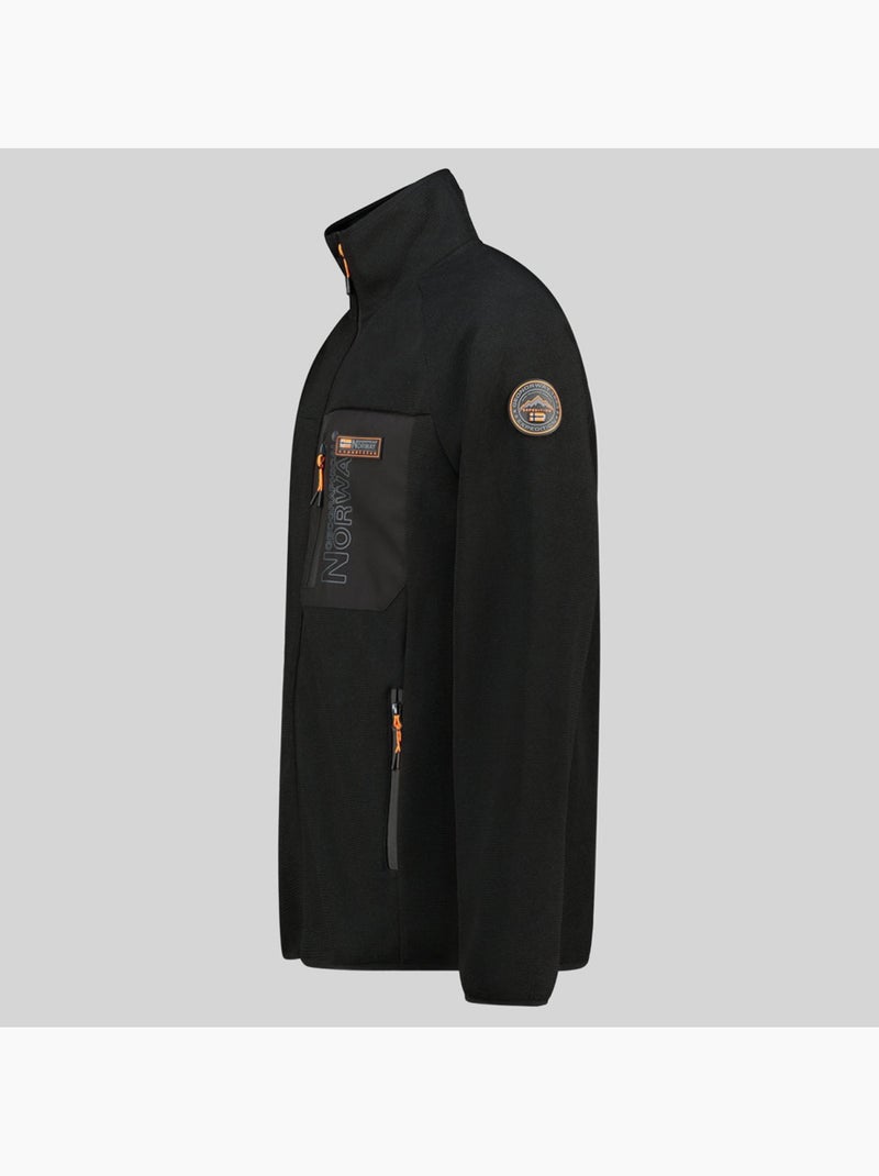 Casaco polar thizy – geographical norway Preto - Kiabi