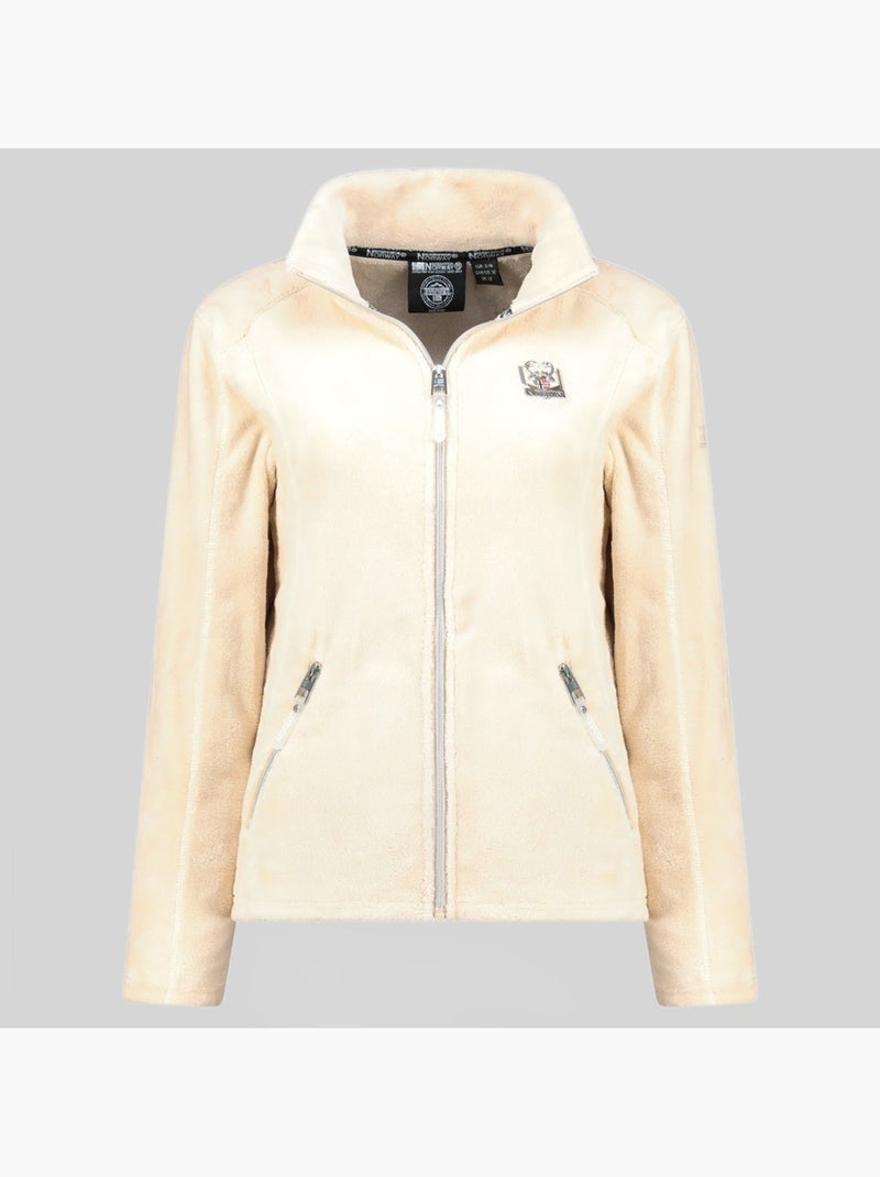 Casaco polar ticarina – geographical norway Branco sujo - Kiabi