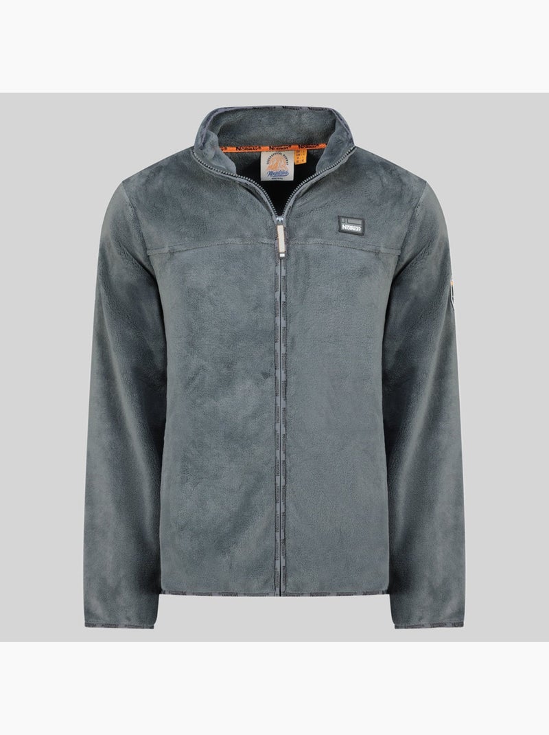 Casaco polar timple – geographical norway Cinza escuro - Kiabi
