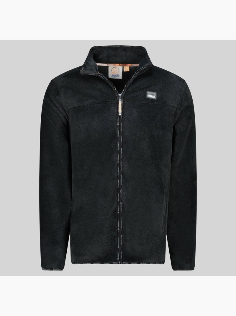 Casaco polar timple – geographical norway Preto - Kiabi