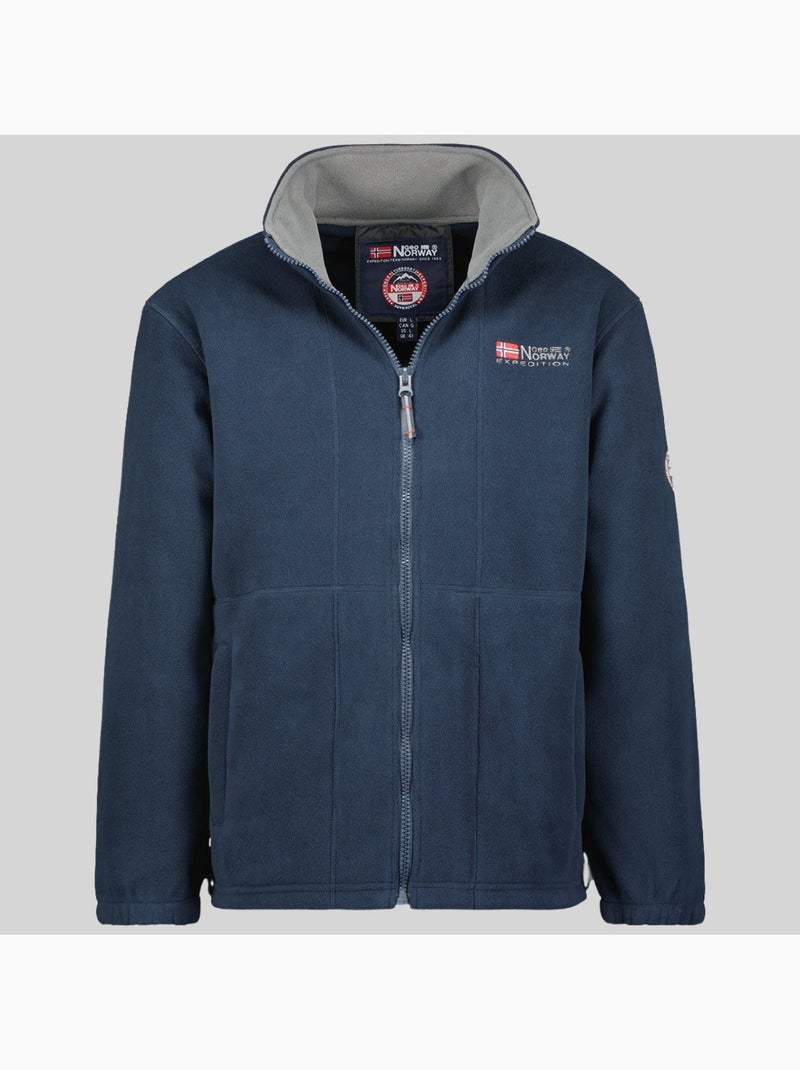 Casaco polar torleon – geographical norway Azul-cinza - Kiabi