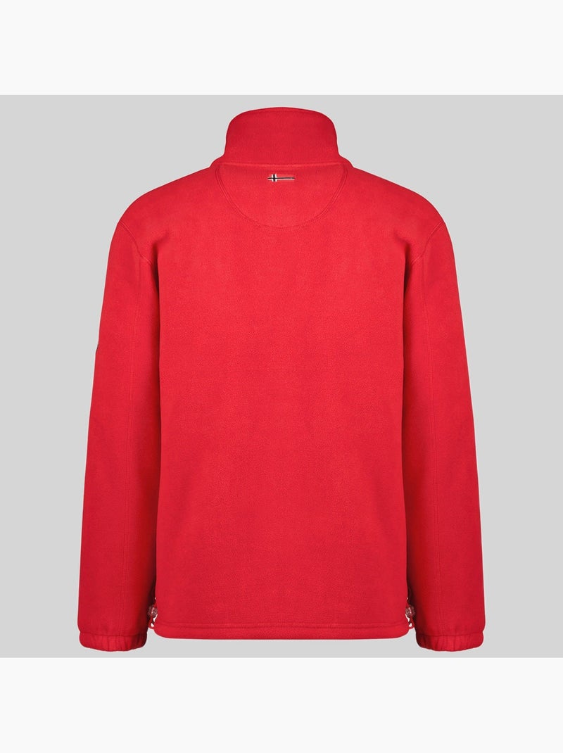 Casaco polar torleon – geographical norway Cinza-vermelho - Kiabi
