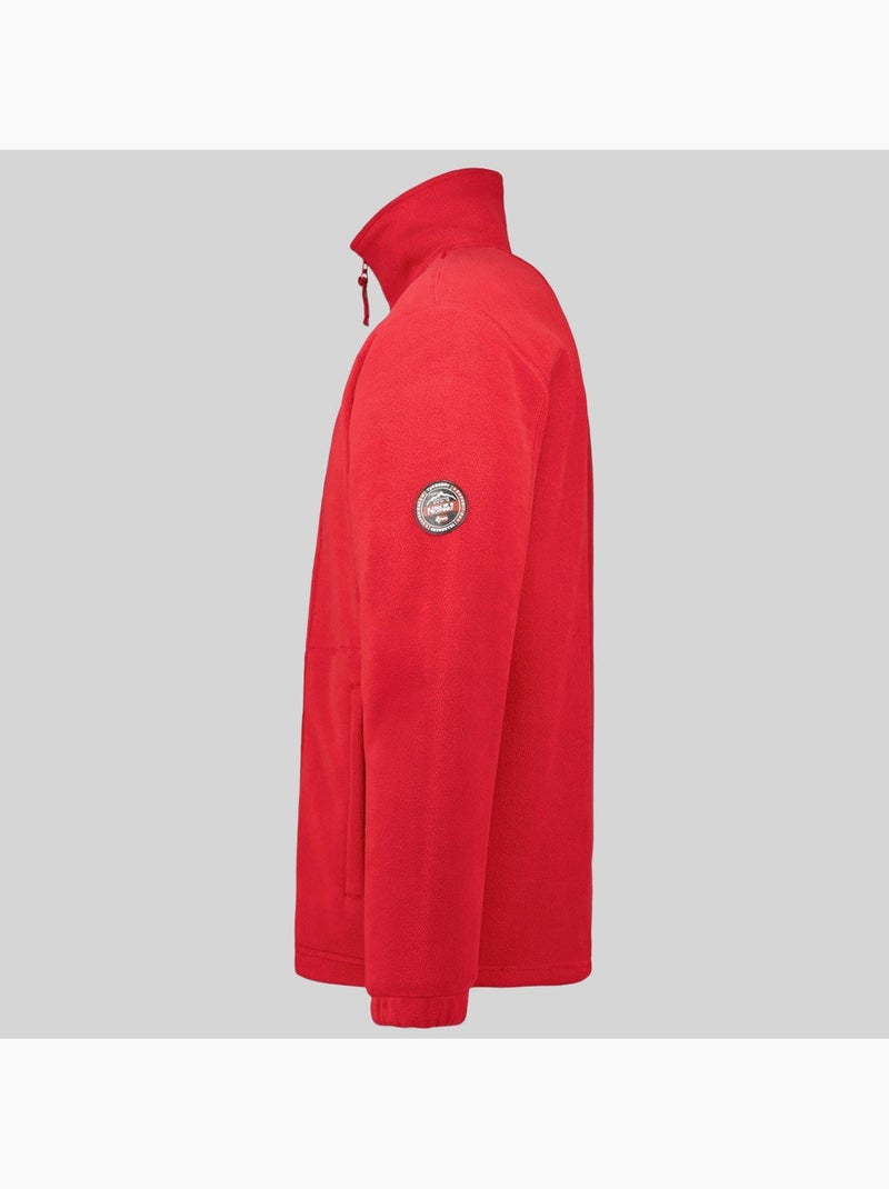 Casaco polar torleon – geographical norway Cinza-vermelho - Kiabi
