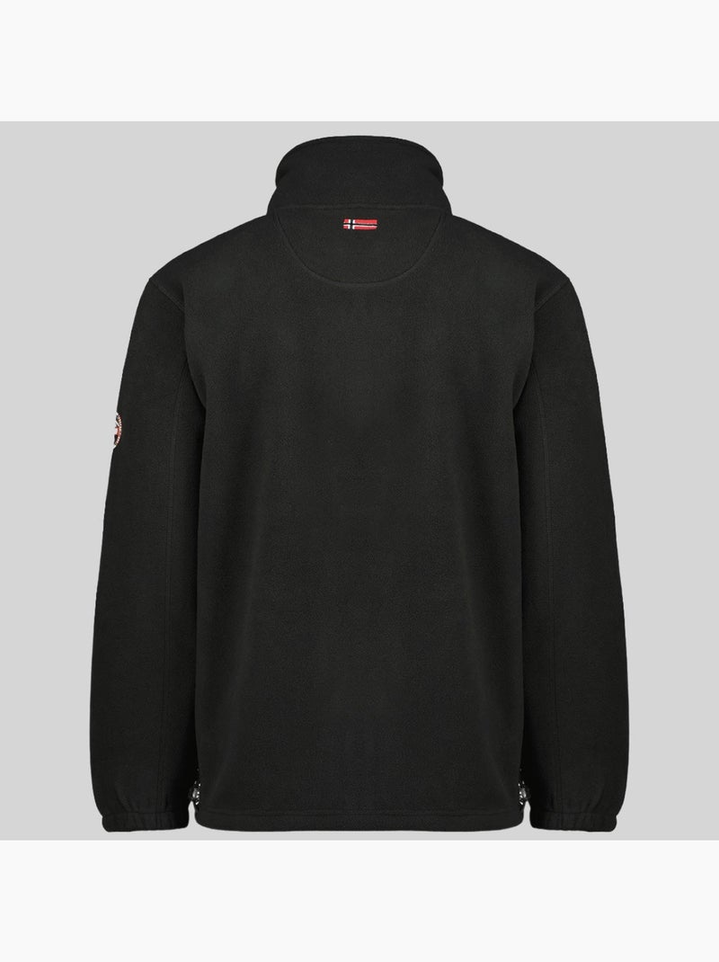 Casaco polar torleon – geographical norway Preto Cinza - Kiabi