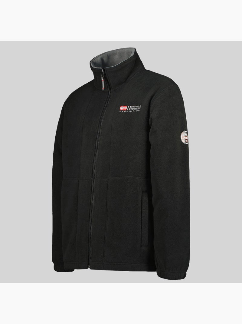 Casaco polar torleon – geographical norway Preto Cinza - Kiabi
