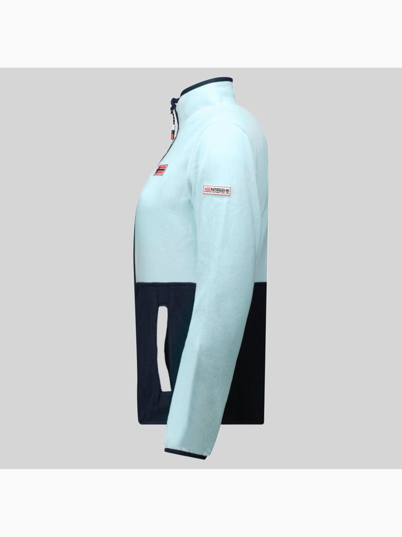 Casaco polar touki fz – geographical norway Azul-céu - Kiabi