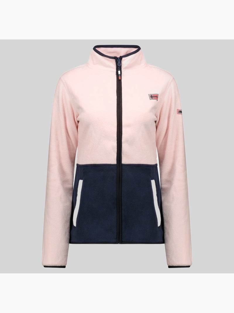 Casaco polar touki fz – geographical norway Azul gelado - Kiabi