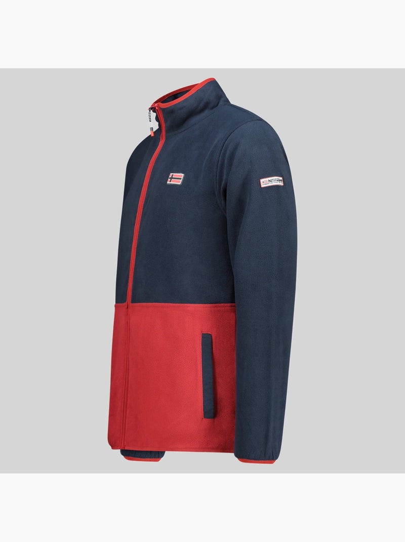 Casaco polar touki fz – geographical norway Azul-marinho - Kiabi