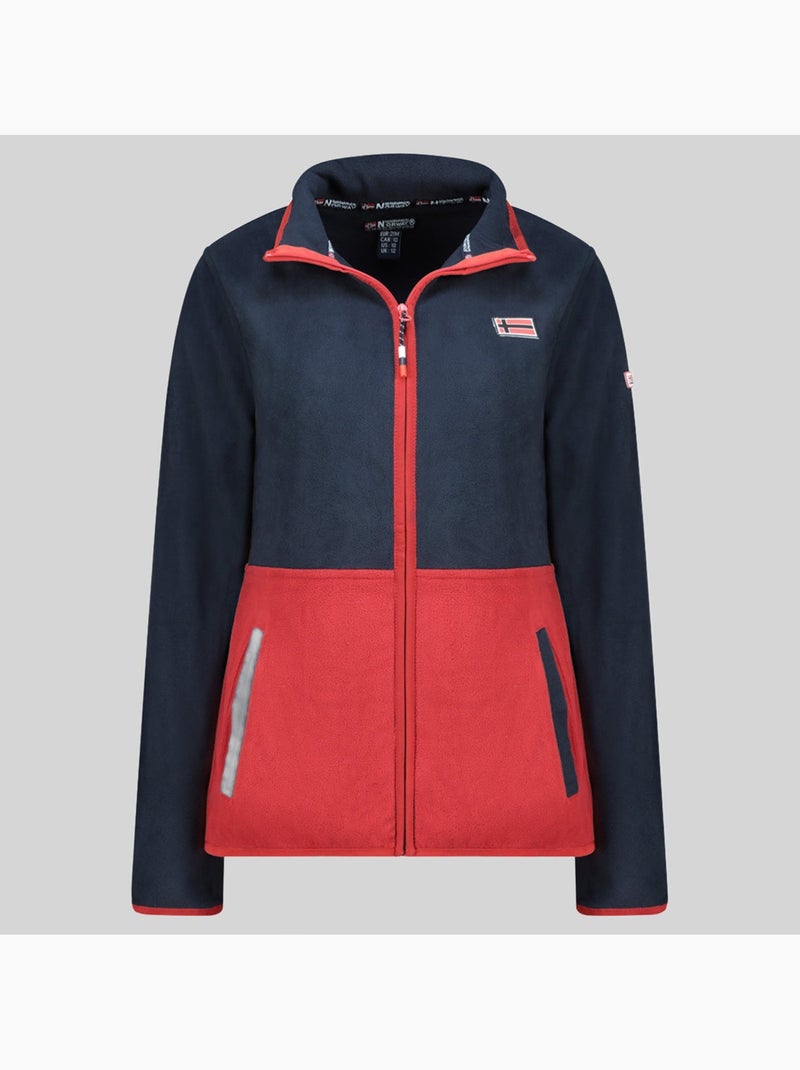 Casaco polar touki fz – geographical norway Azul-marinho - Kiabi