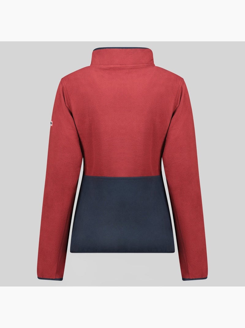 Casaco polar touki fz – geographical norway Bordô - Kiabi
