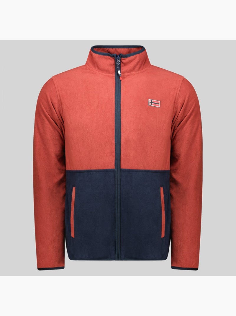 Casaco polar touki fz – geographical norway Terracota - Kiabi
