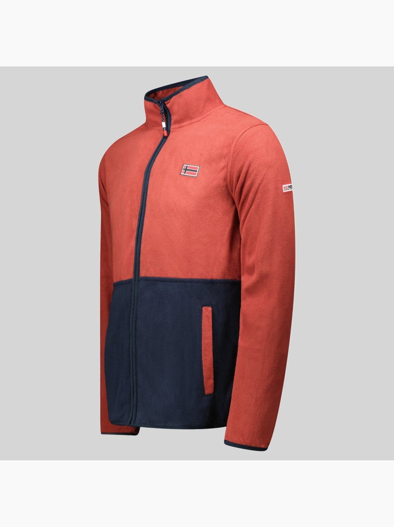Casaco polar touki fz – geographical norway Terracota - Kiabi