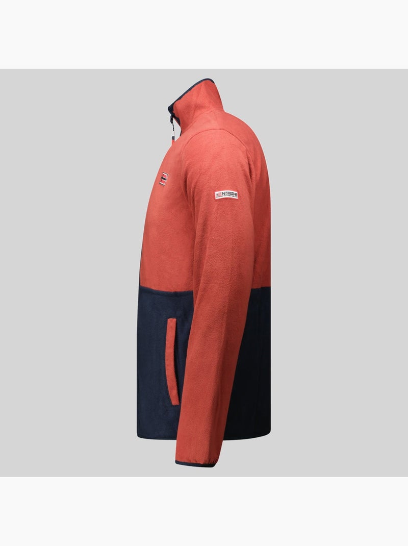 Casaco polar touki fz – geographical norway Terracota - Kiabi