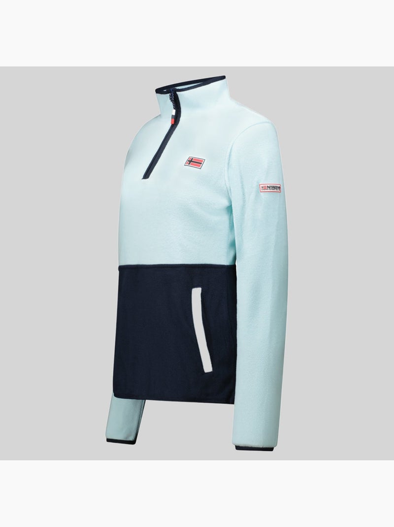 Casaco polar touki hz – geographical norway Azul-céu - Kiabi