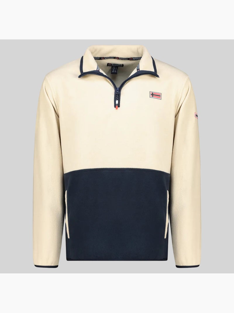 Casaco polar touki hz – geographical norway Branco sujo - Kiabi