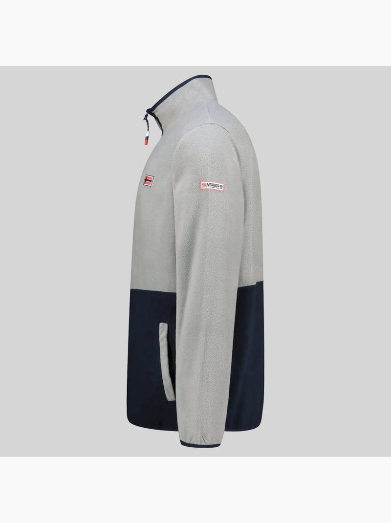 Casaco polar touki hz – geographical norway Cinza claro - Kiabi