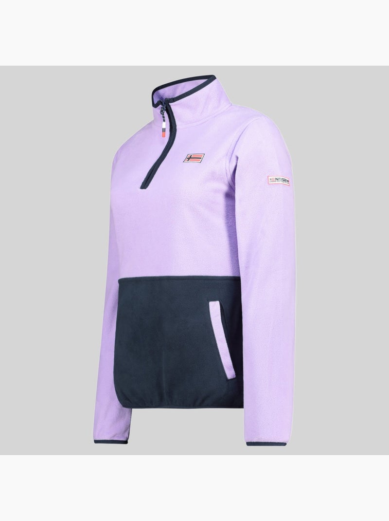 Casaco polar touki hz – geographical norway Lilás-claro - Kiabi