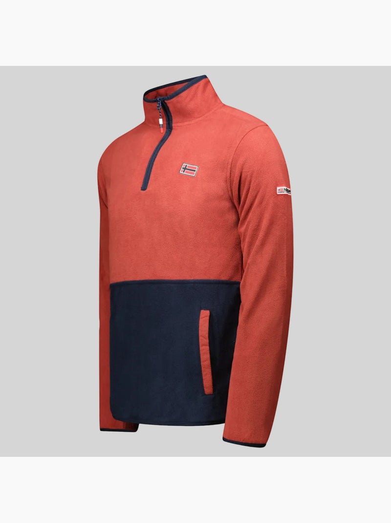 Casaco polar touki hz – geographical norway Terracota - Kiabi