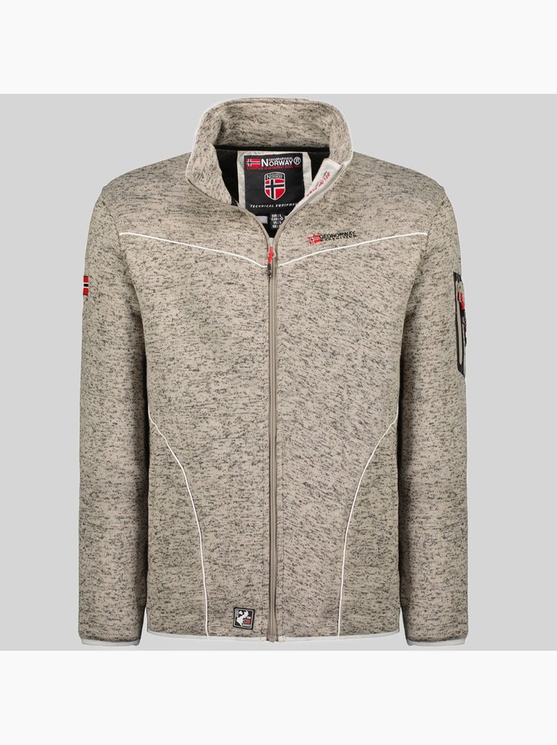 Casaco polar toumba – geographical norway Cinza claro - Kiabi