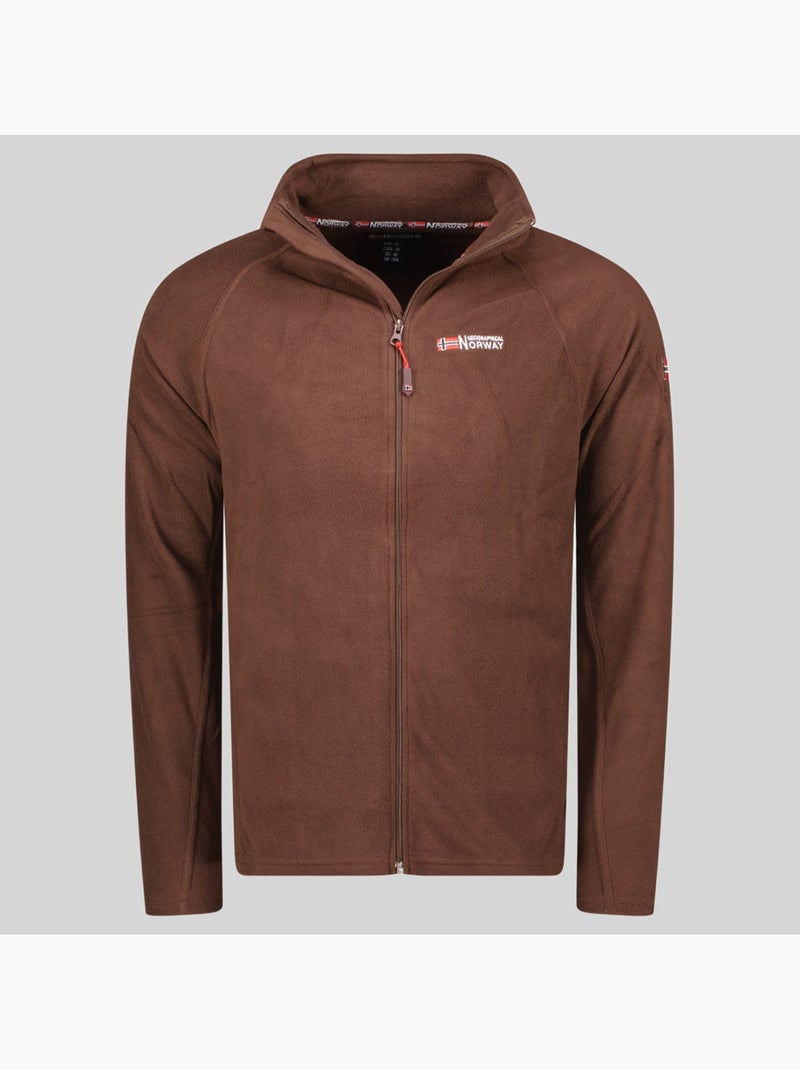 Casaco polar tug fz – geographical norway Castanho - Kiabi