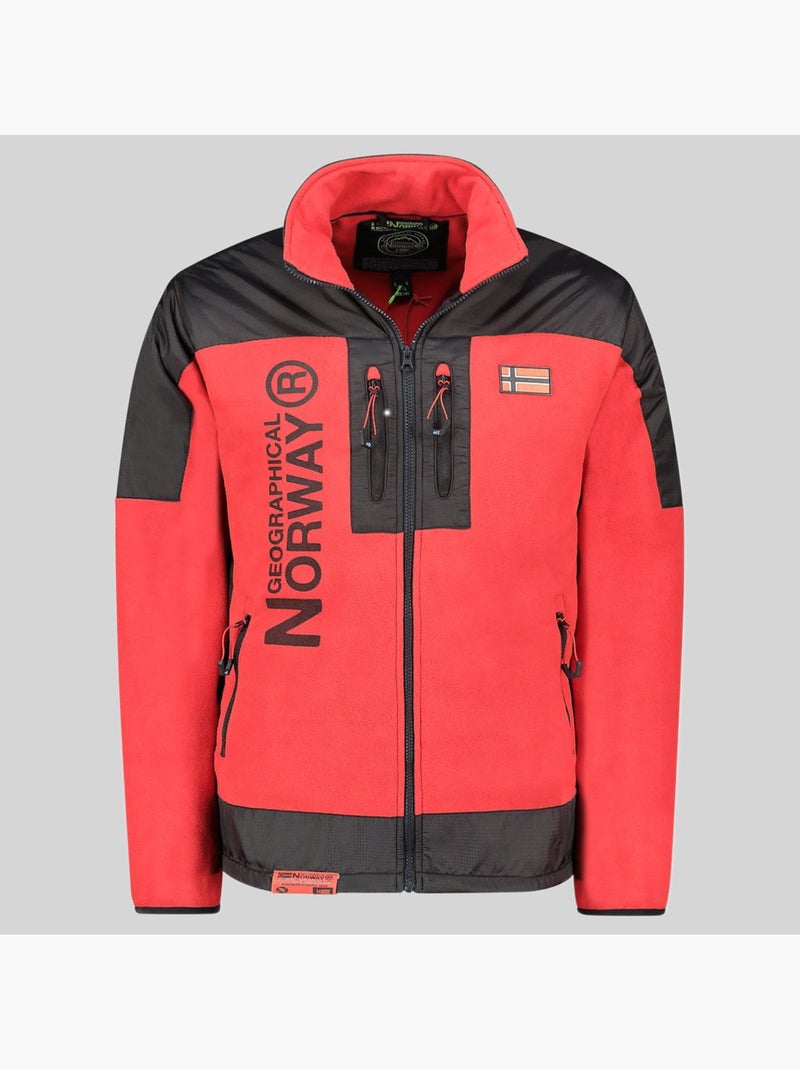 Casaco polar tulene – geographical norway Vermelho - Kiabi