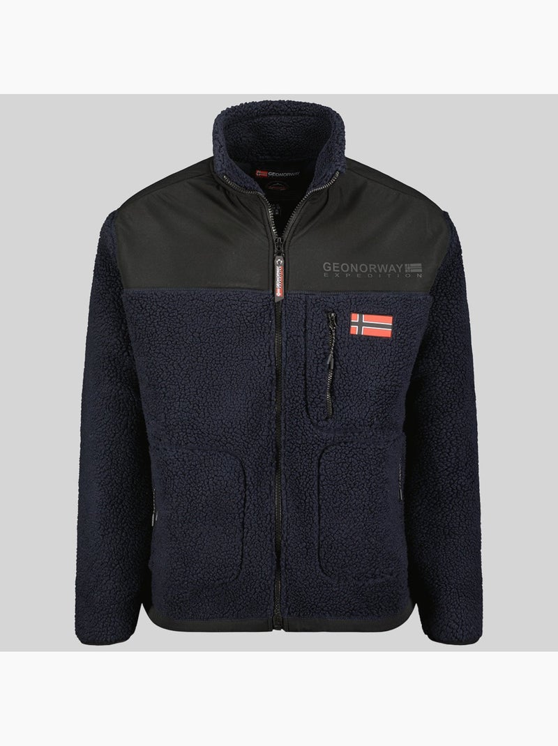 Casaco polar tuvalu – geographical norway Azul-marinho - Kiabi