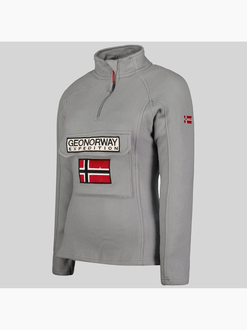 Casaco polar tymclass hz – geographical norway Cinza claro - Kiabi