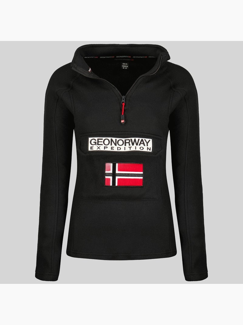 Casaco polar tymclass hz – geographical norway Preto - Kiabi