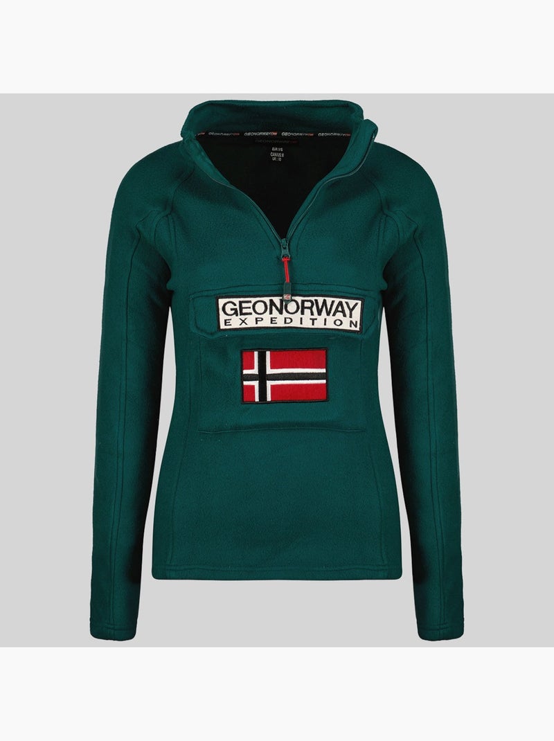 Casaco polar tymclass hz – geographical norway Verde escuro - Kiabi