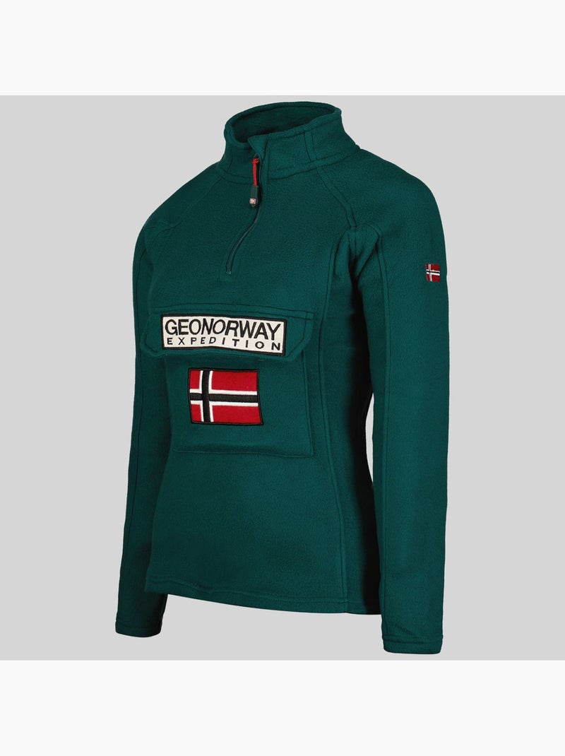 Casaco polar tymclass hz – geographical norway Verde escuro - Kiabi