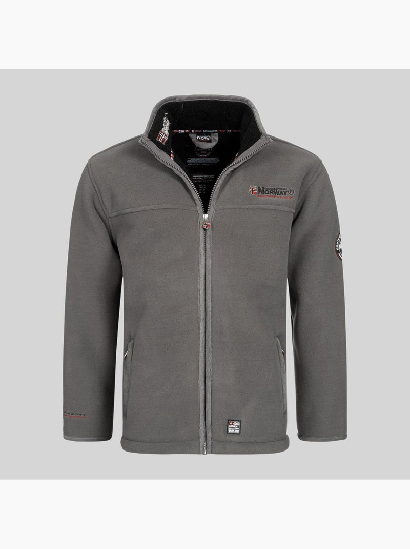 Casaco polar ubolt – geographical norway Cinza escuro - Kiabi