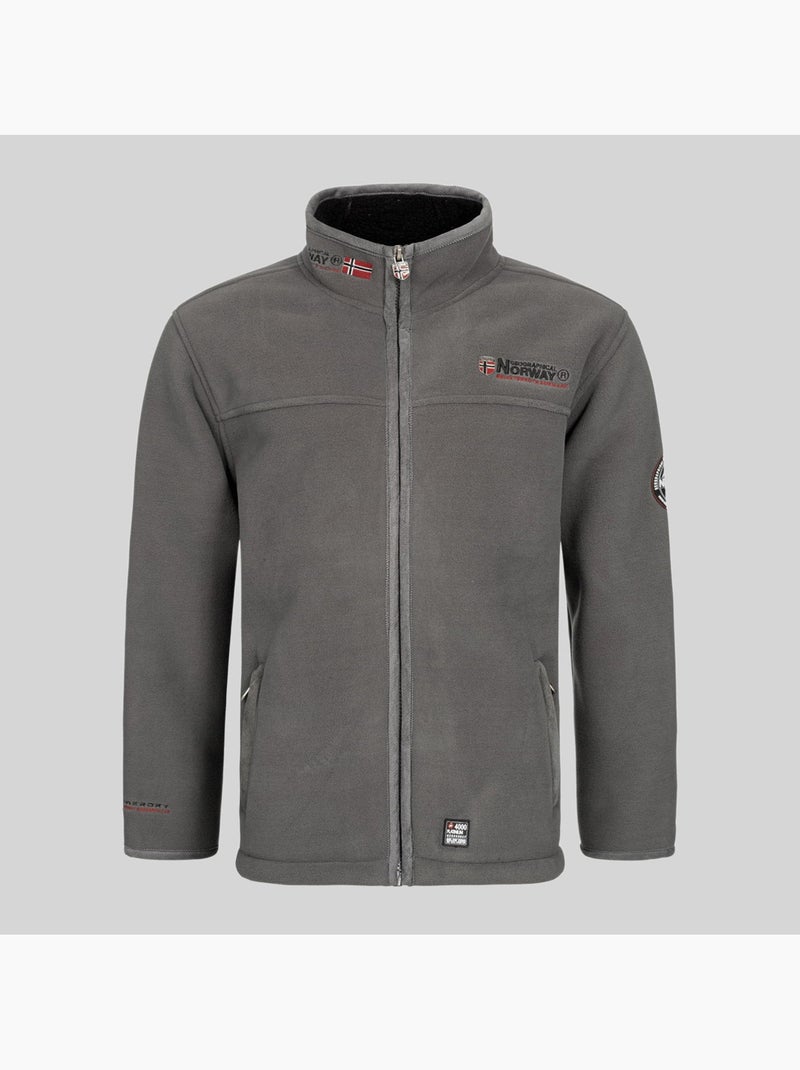 Casaco polar ubolt – geographical norway Cinza escuro - Kiabi